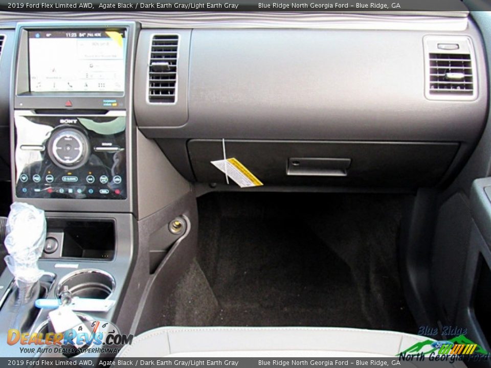 2019 Ford Flex Limited AWD Agate Black / Dark Earth Gray/Light Earth Gray Photo #27