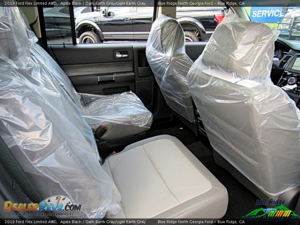 2019 Ford Flex Limited AWD Agate Black / Dark Earth Gray/Light Earth Gray Photo #30