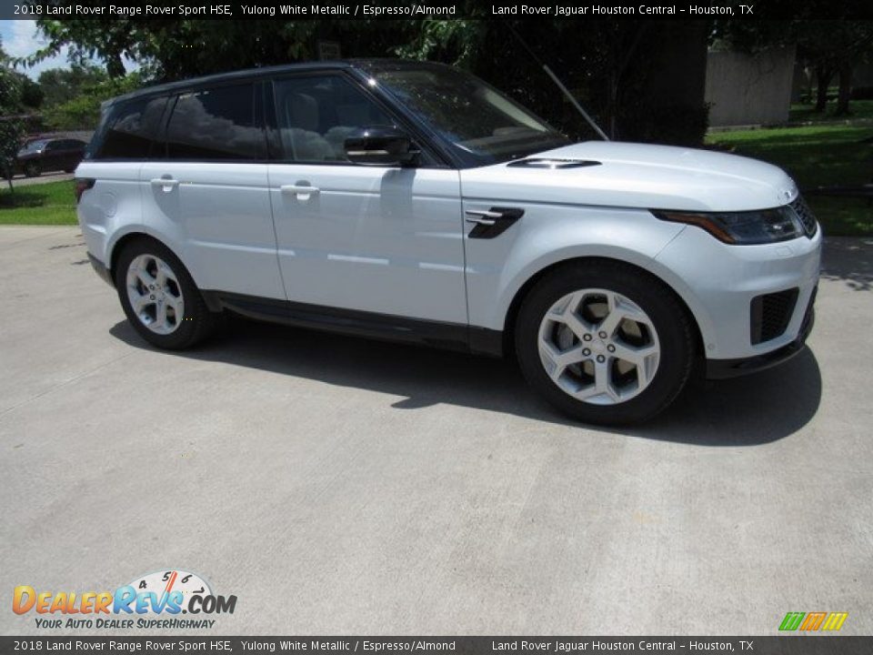 2018 Land Rover Range Rover Sport HSE Yulong White Metallic / Espresso/Almond Photo #1