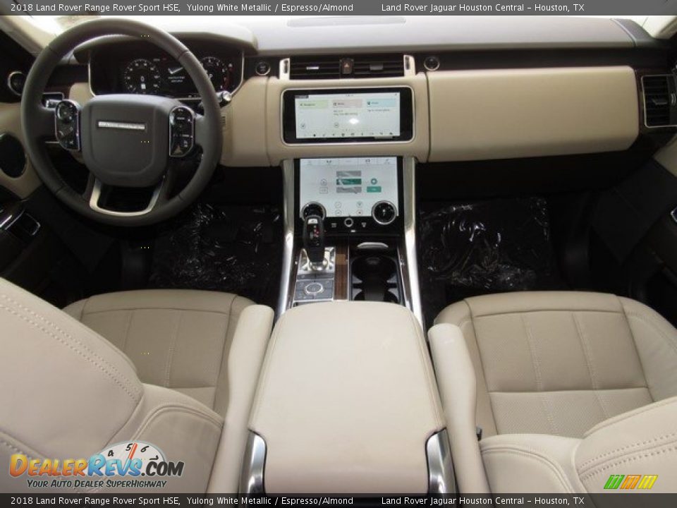 2018 Land Rover Range Rover Sport HSE Yulong White Metallic / Espresso/Almond Photo #4