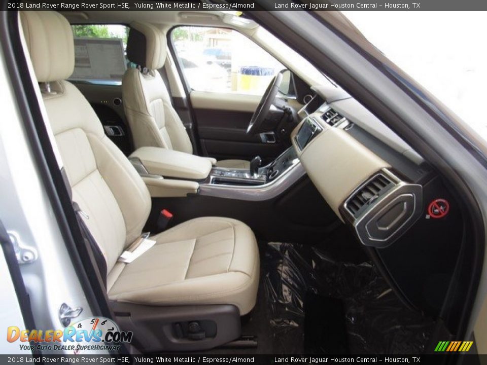 2018 Land Rover Range Rover Sport HSE Yulong White Metallic / Espresso/Almond Photo #5
