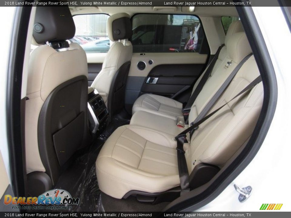 2018 Land Rover Range Rover Sport HSE Yulong White Metallic / Espresso/Almond Photo #13