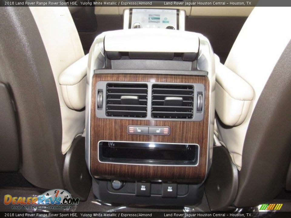2018 Land Rover Range Rover Sport HSE Yulong White Metallic / Espresso/Almond Photo #16