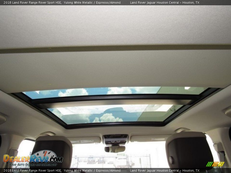 2018 Land Rover Range Rover Sport HSE Yulong White Metallic / Espresso/Almond Photo #18