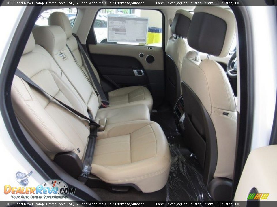 2018 Land Rover Range Rover Sport HSE Yulong White Metallic / Espresso/Almond Photo #19