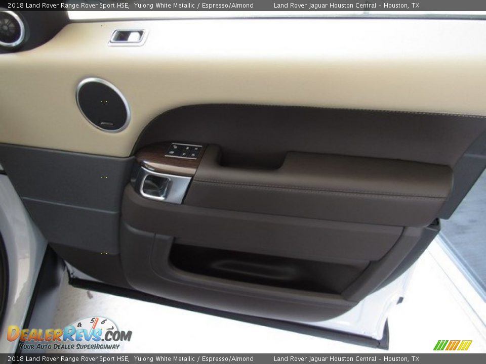 2018 Land Rover Range Rover Sport HSE Yulong White Metallic / Espresso/Almond Photo #21