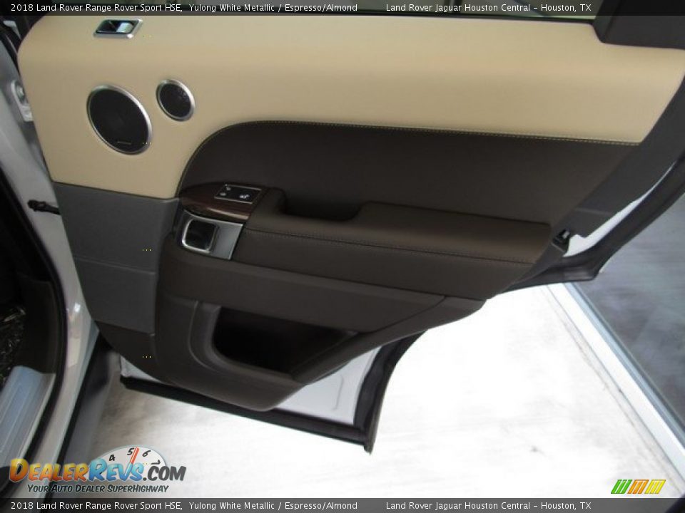 2018 Land Rover Range Rover Sport HSE Yulong White Metallic / Espresso/Almond Photo #22