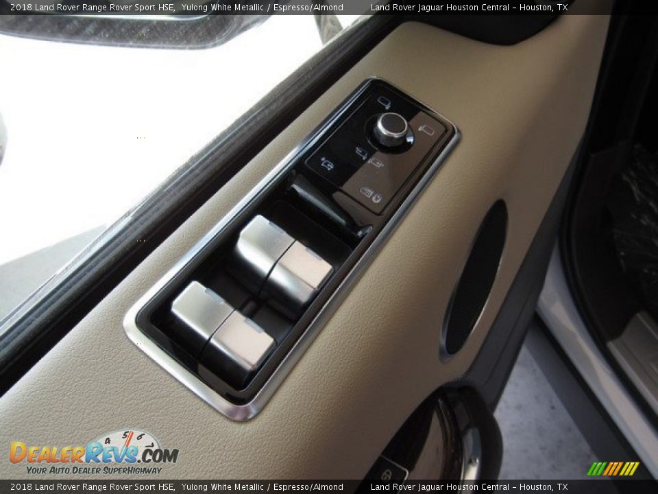 2018 Land Rover Range Rover Sport HSE Yulong White Metallic / Espresso/Almond Photo #25