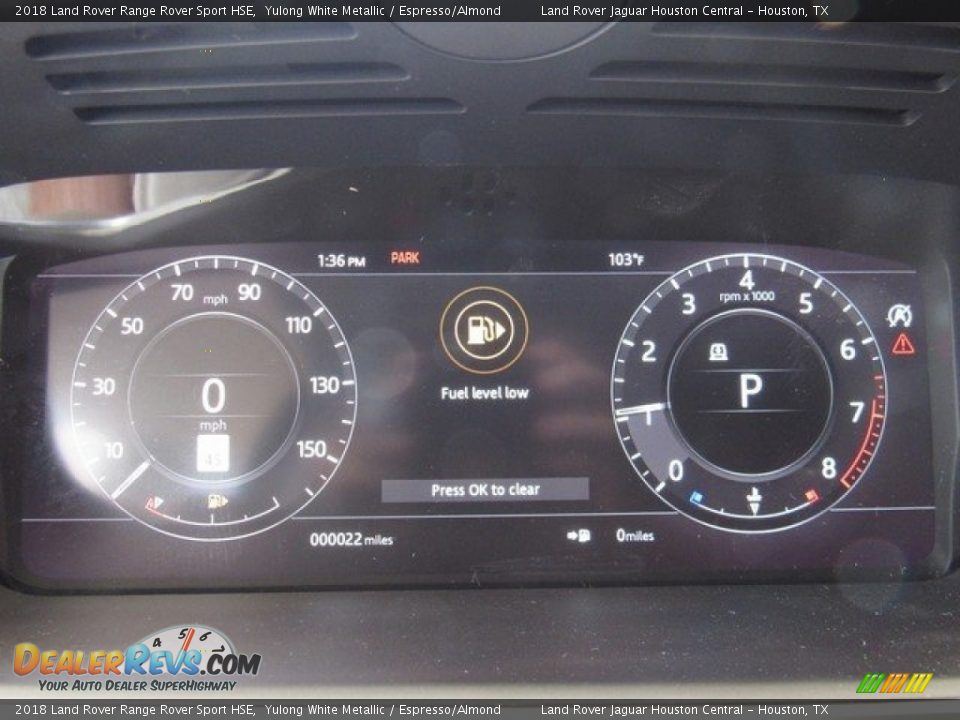 2018 Land Rover Range Rover Sport HSE Yulong White Metallic / Espresso/Almond Photo #31