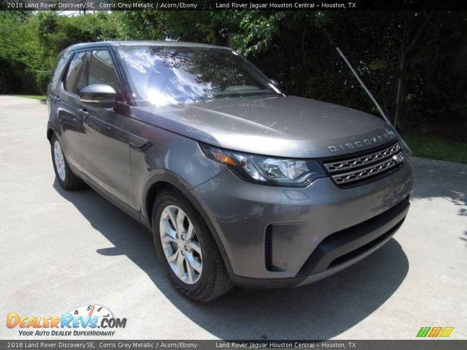 2018 Land Rover Discovery SE Corris Grey Metallic / Acorn/Ebony Photo #2