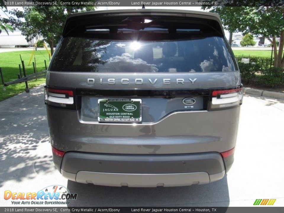 2018 Land Rover Discovery SE Corris Grey Metallic / Acorn/Ebony Photo #8
