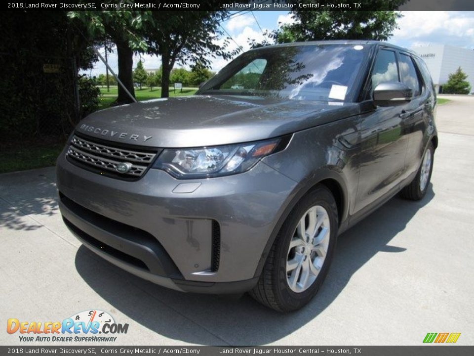 2018 Land Rover Discovery SE Corris Grey Metallic / Acorn/Ebony Photo #10