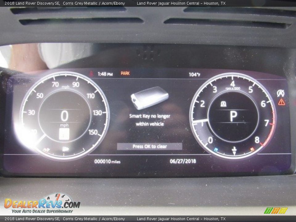 2018 Land Rover Discovery SE Corris Grey Metallic / Acorn/Ebony Photo #30