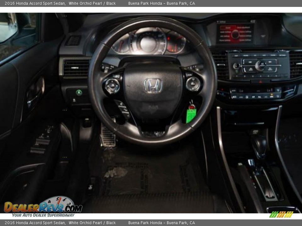 2016 Honda Accord Sport Sedan White Orchid Pearl / Black Photo #5