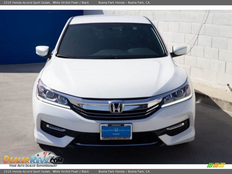 2016 Honda Accord Sport Sedan White Orchid Pearl / Black Photo #7