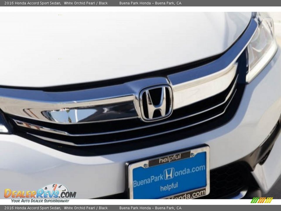 2016 Honda Accord Sport Sedan White Orchid Pearl / Black Photo #8