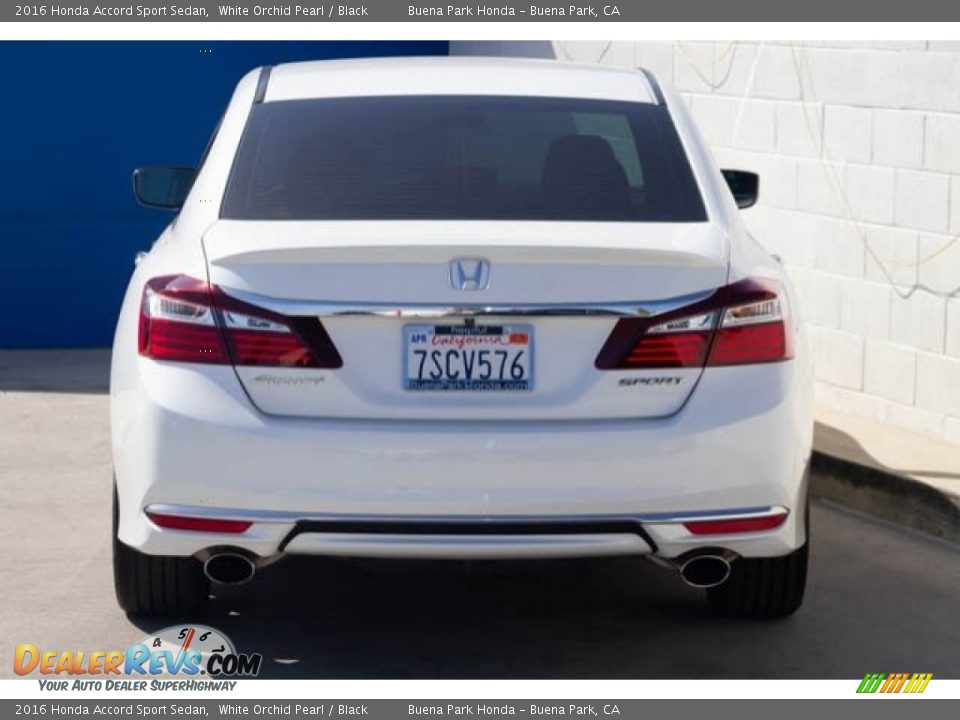2016 Honda Accord Sport Sedan White Orchid Pearl / Black Photo #10