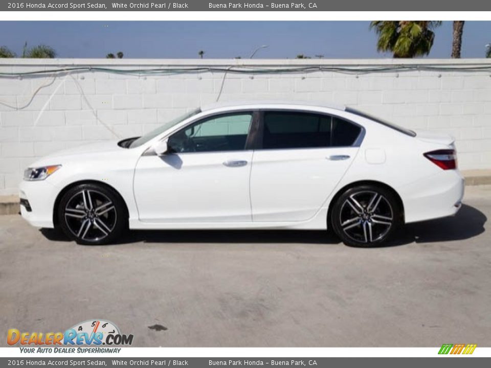 2016 Honda Accord Sport Sedan White Orchid Pearl / Black Photo #13