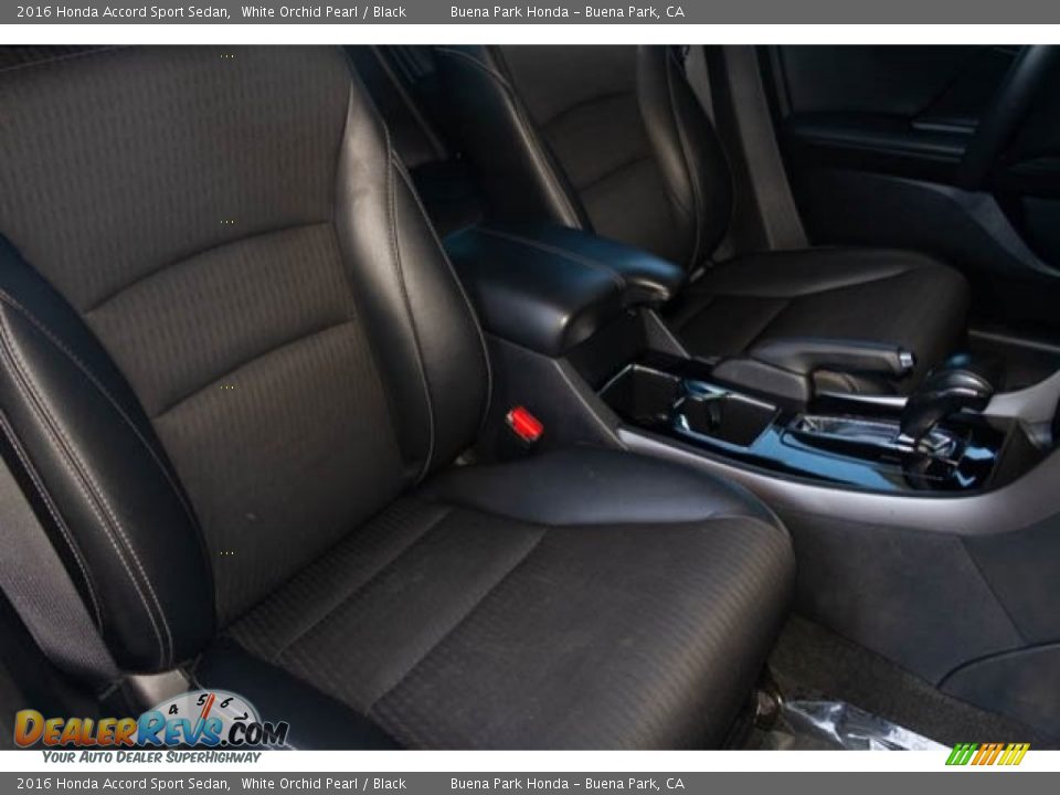 2016 Honda Accord Sport Sedan White Orchid Pearl / Black Photo #22