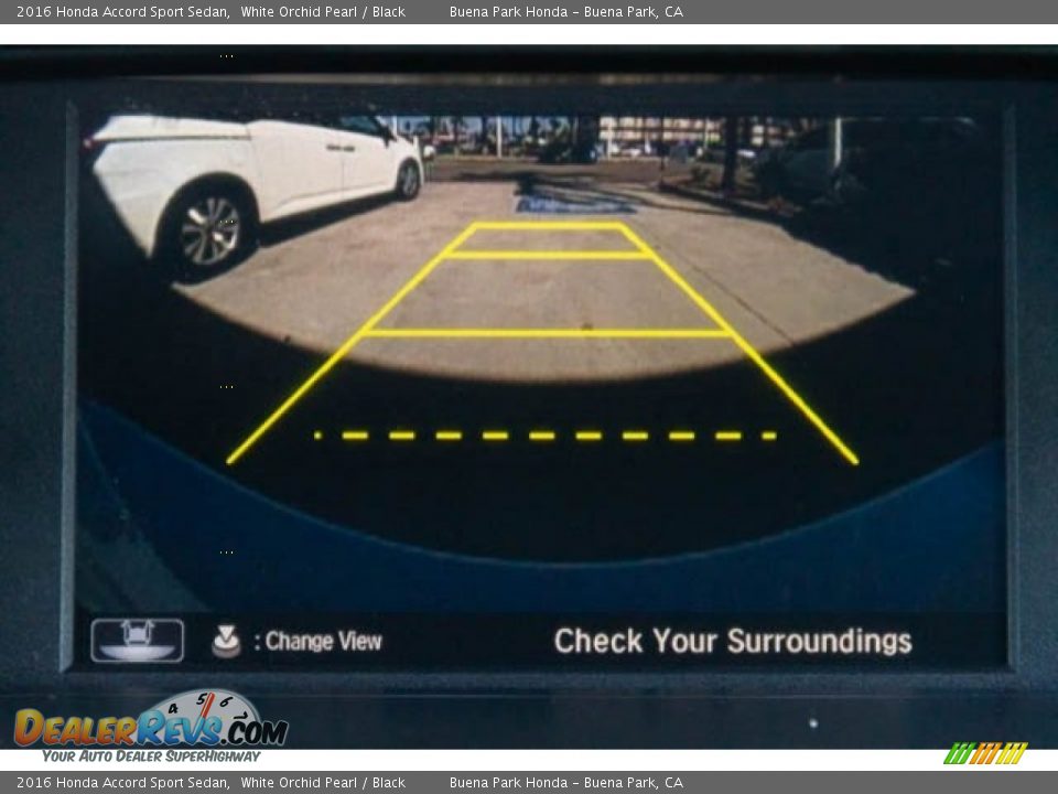2016 Honda Accord Sport Sedan White Orchid Pearl / Black Photo #24