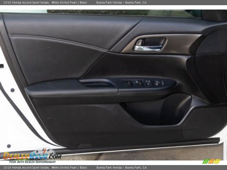 2016 Honda Accord Sport Sedan White Orchid Pearl / Black Photo #26