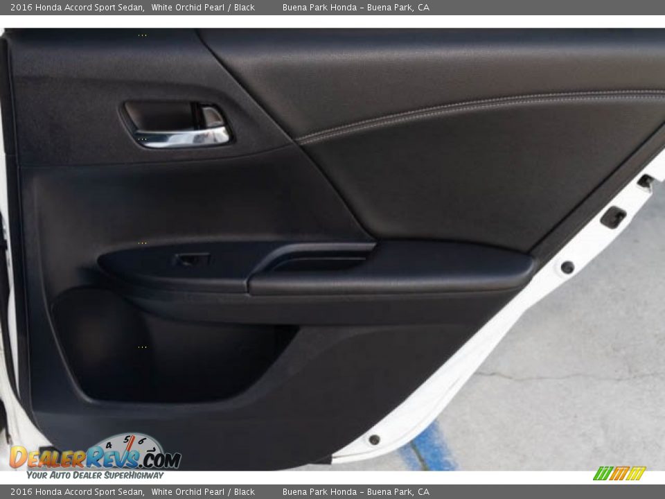 2016 Honda Accord Sport Sedan White Orchid Pearl / Black Photo #28