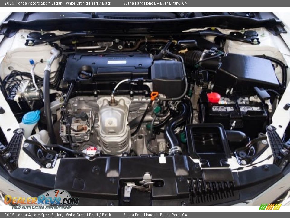 2016 Honda Accord Sport Sedan White Orchid Pearl / Black Photo #30