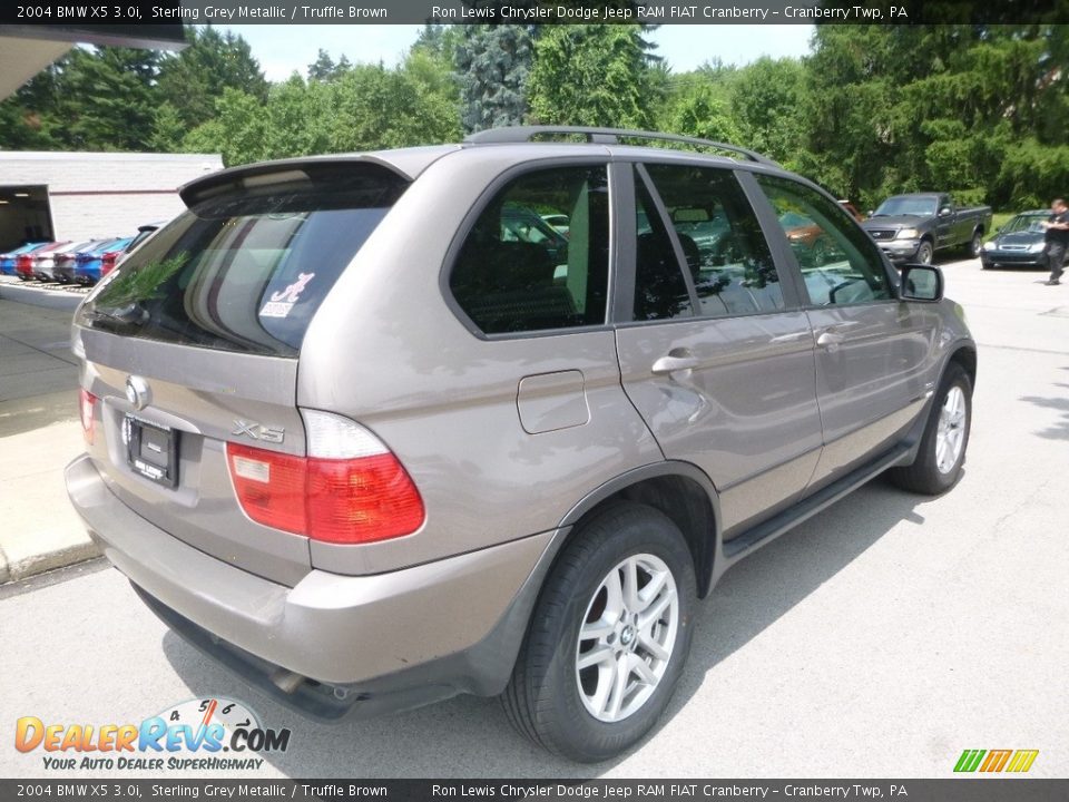 2004 BMW X5 3.0i Sterling Grey Metallic / Truffle Brown Photo #2