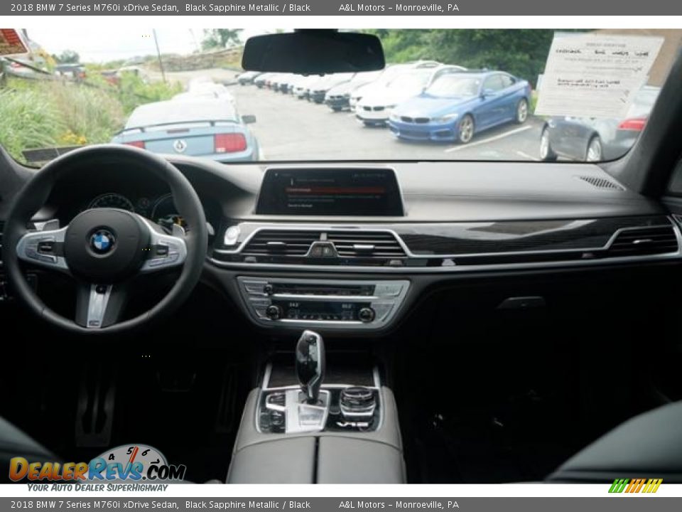 2018 BMW 7 Series M760i xDrive Sedan Black Sapphire Metallic / Black Photo #4