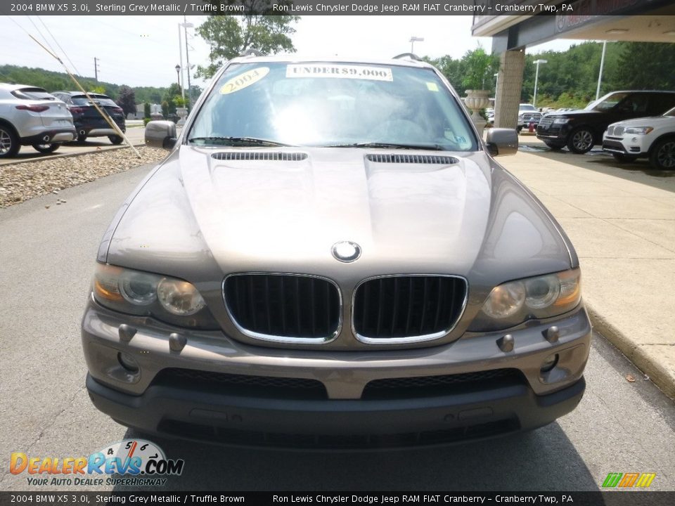 2004 BMW X5 3.0i Sterling Grey Metallic / Truffle Brown Photo #6
