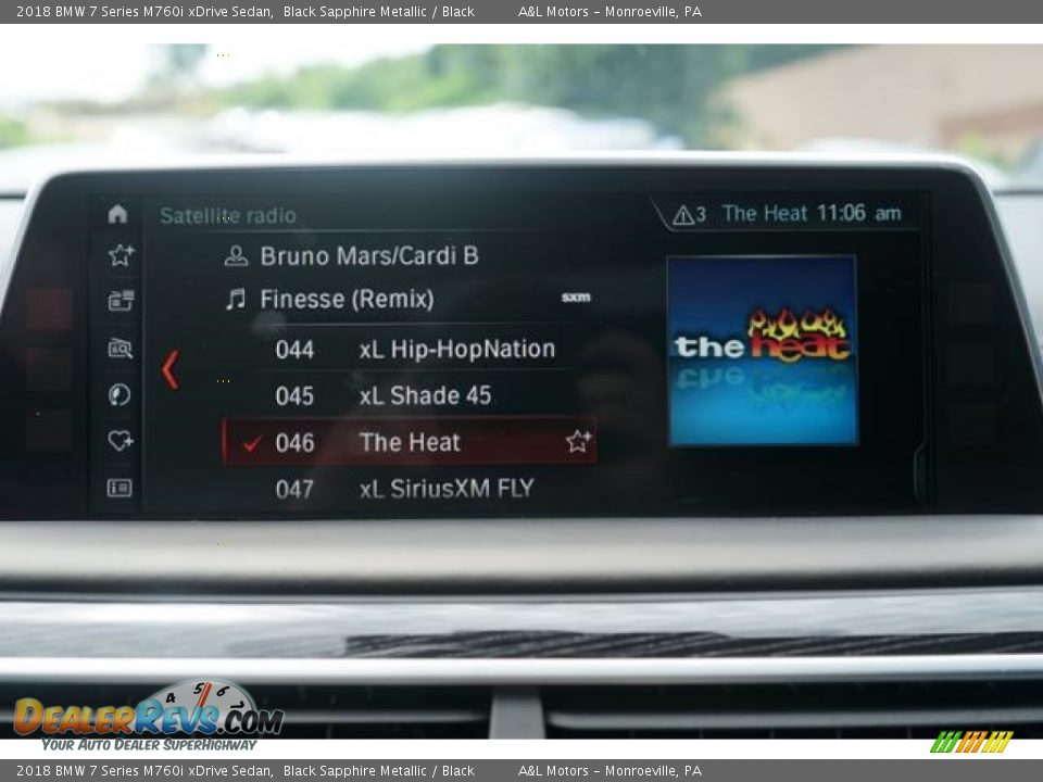 2018 BMW 7 Series M760i xDrive Sedan Black Sapphire Metallic / Black Photo #10