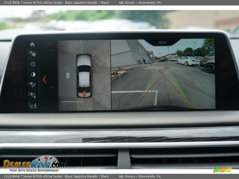 2018 BMW 7 Series M760i xDrive Sedan Black Sapphire Metallic / Black Photo #11