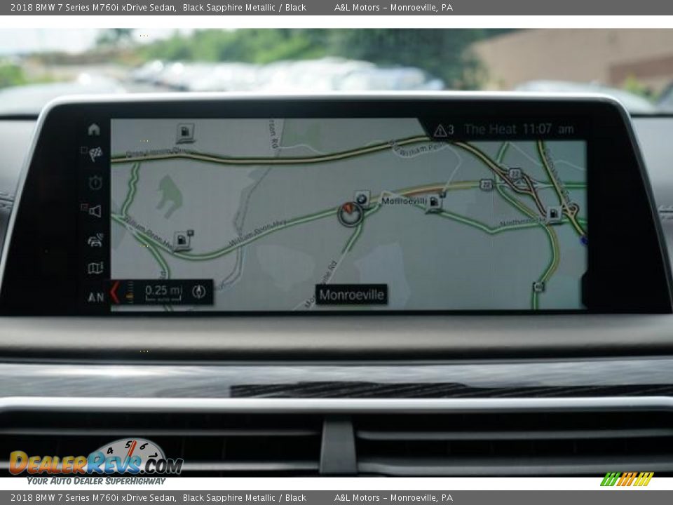 2018 BMW 7 Series M760i xDrive Sedan Black Sapphire Metallic / Black Photo #12