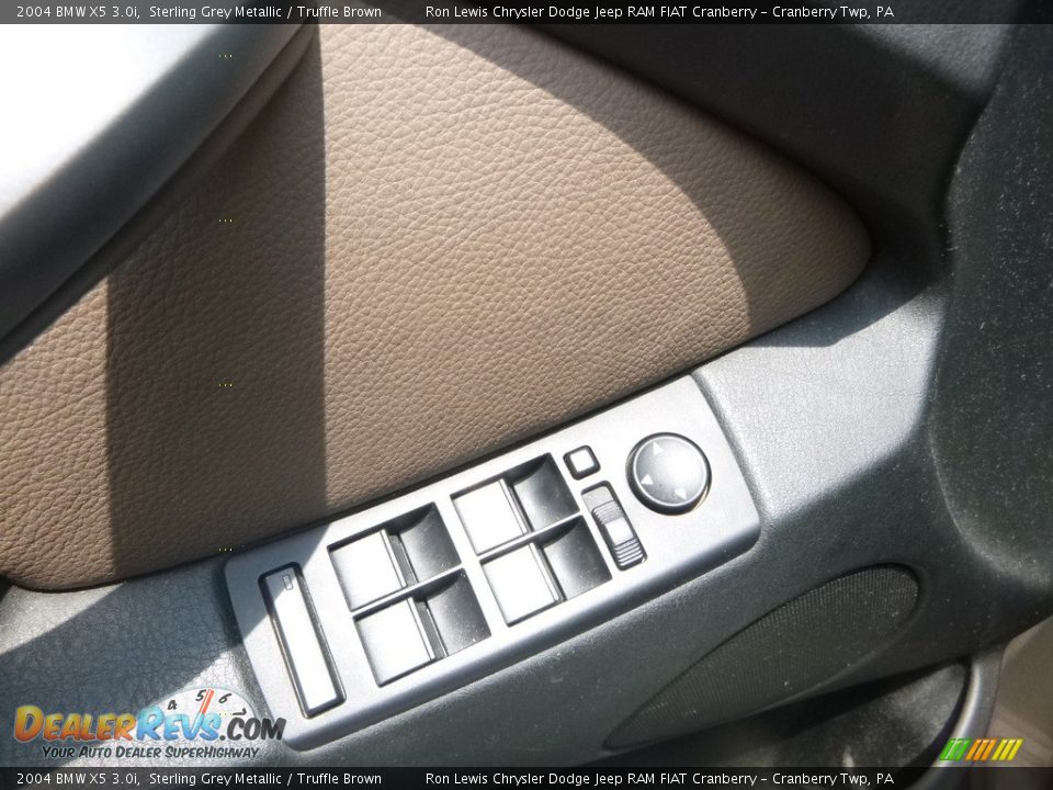 2004 BMW X5 3.0i Sterling Grey Metallic / Truffle Brown Photo #11