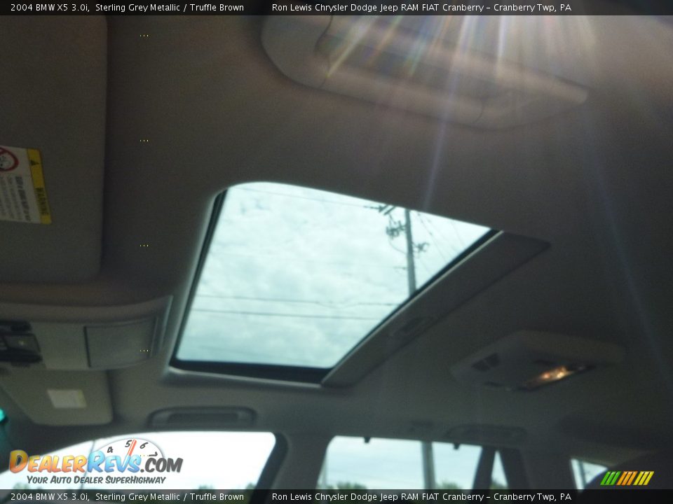 2004 BMW X5 3.0i Sterling Grey Metallic / Truffle Brown Photo #14