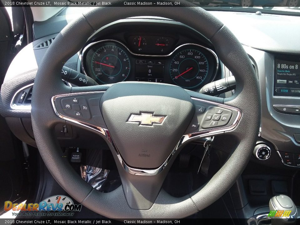 2018 Chevrolet Cruze LT Mosaic Black Metallic / Jet Black Photo #7