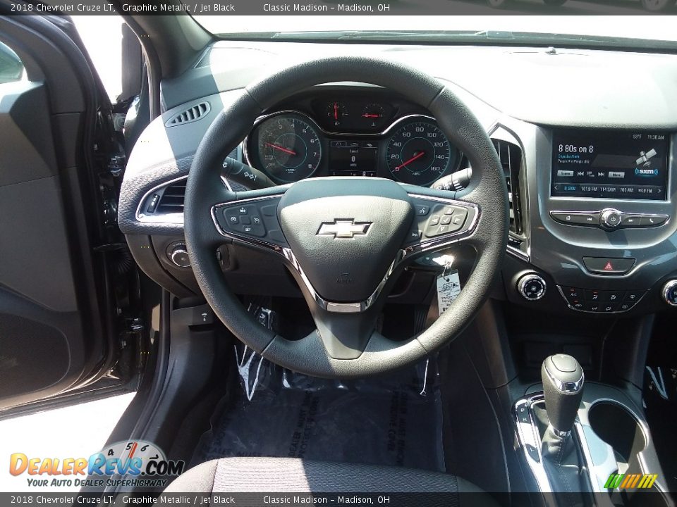 2018 Chevrolet Cruze LT Graphite Metallic / Jet Black Photo #7