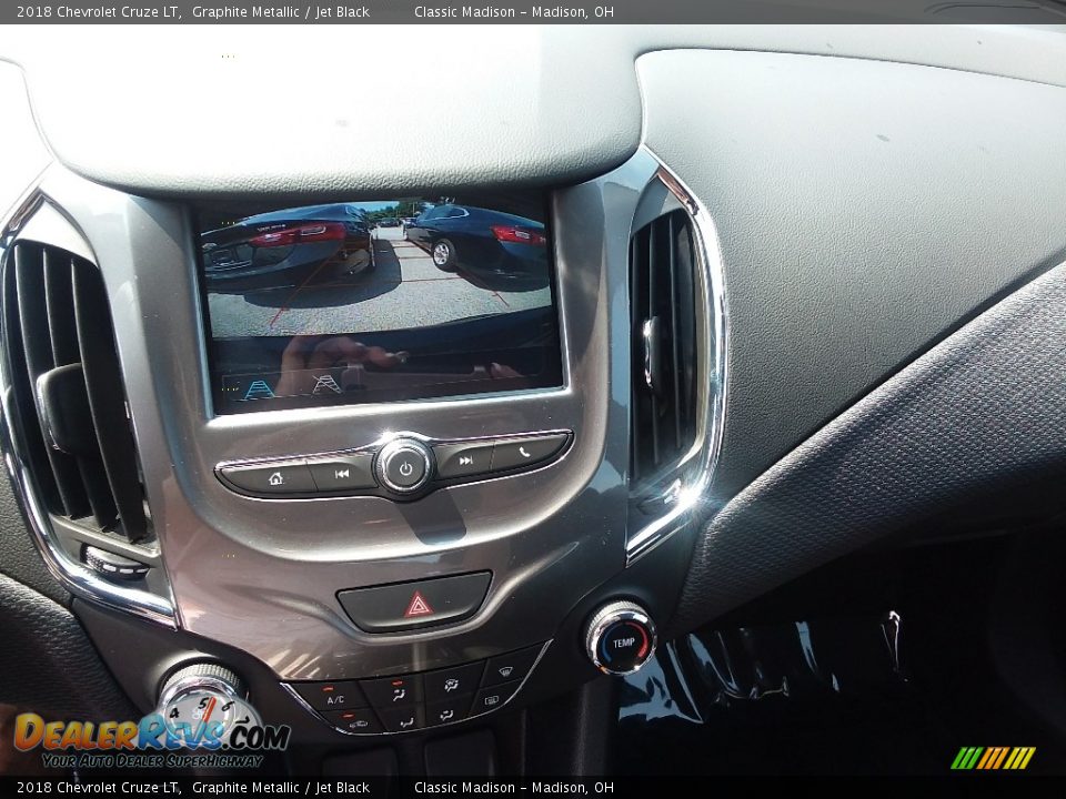 2018 Chevrolet Cruze LT Graphite Metallic / Jet Black Photo #10