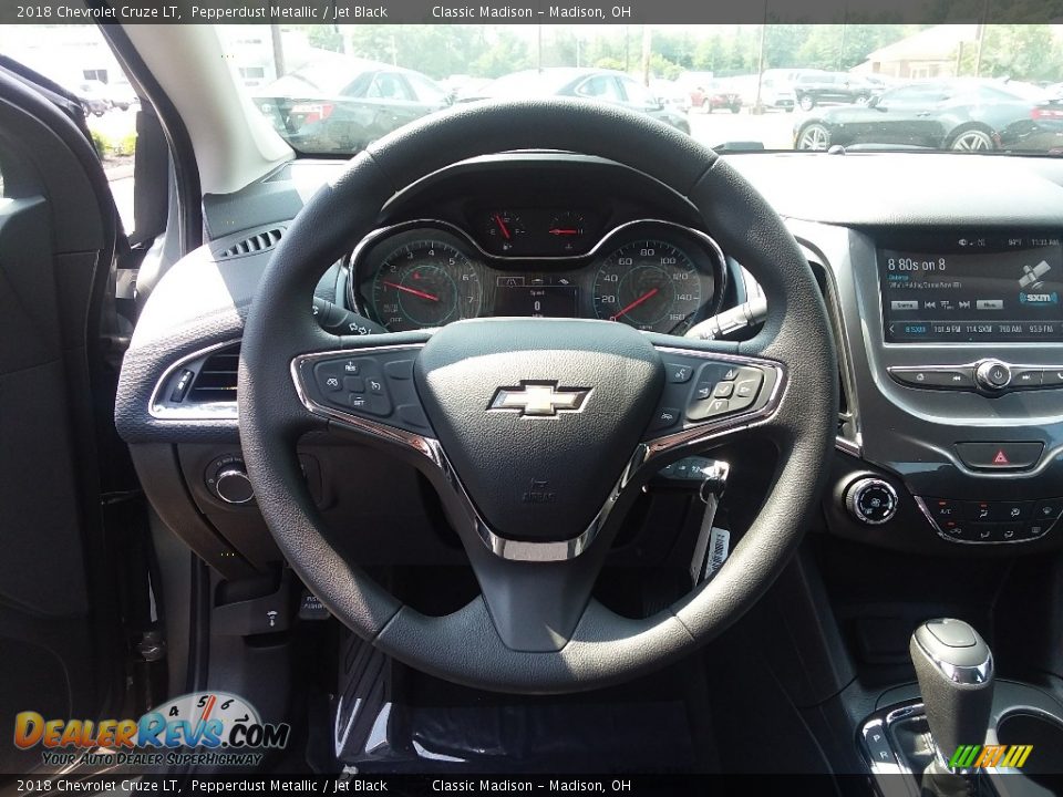 2018 Chevrolet Cruze LT Pepperdust Metallic / Jet Black Photo #6
