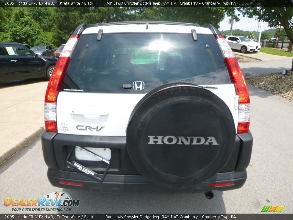 2005 Honda CR-V EX 4WD Taffeta White / Black Photo #8