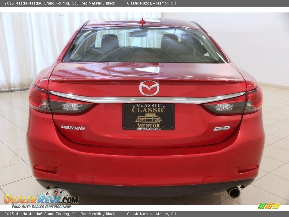 2015 Mazda Mazda6 Grand Touring Soul Red Metallic / Black Photo #21