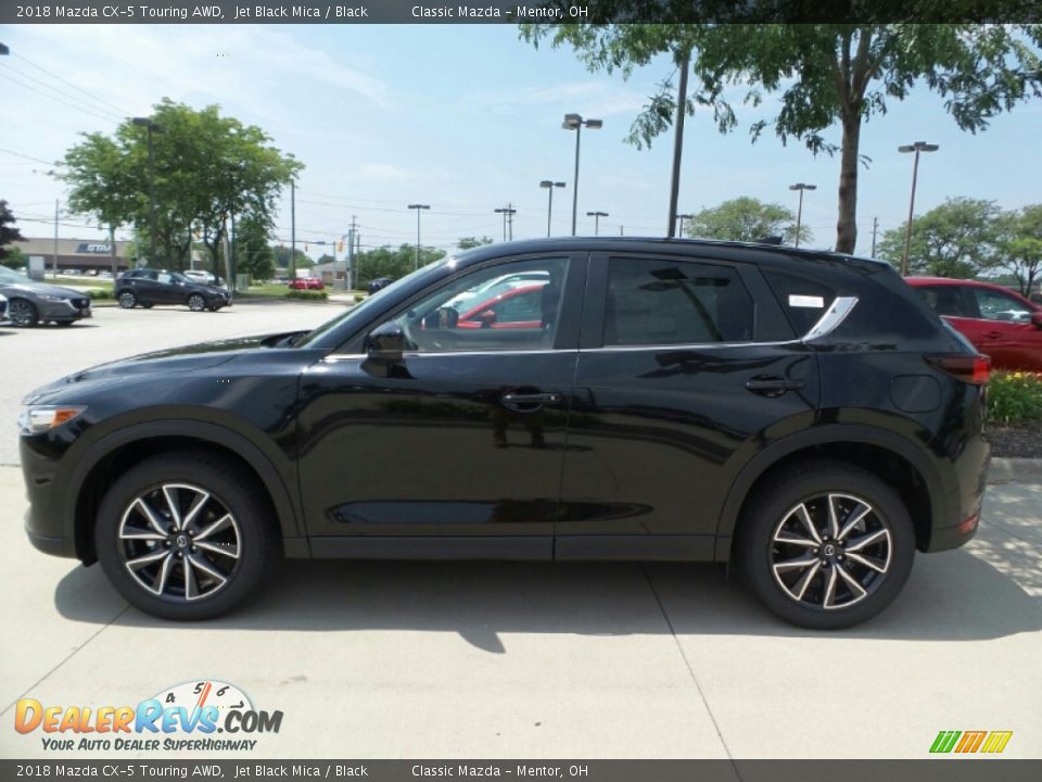 2018 Mazda CX-5 Touring AWD Jet Black Mica / Black Photo #2