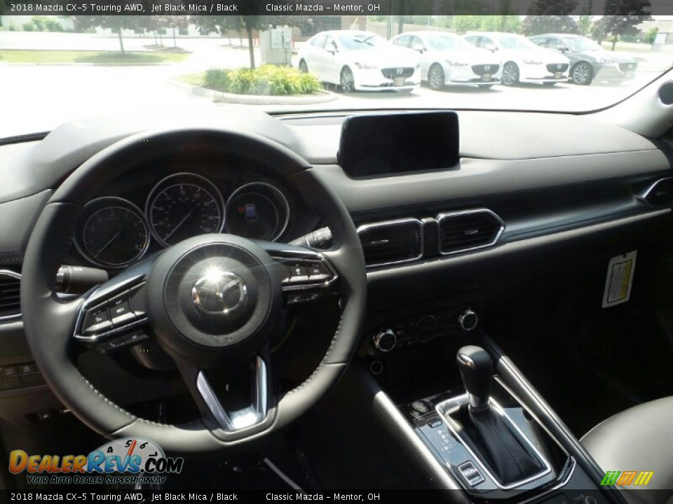 2018 Mazda CX-5 Touring AWD Jet Black Mica / Black Photo #3