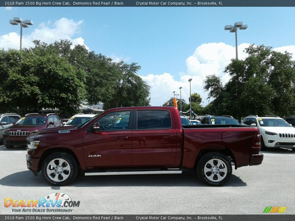 2019 Ram 1500 Big Horn Crew Cab Delmonico Red Pearl / Black Photo #2
