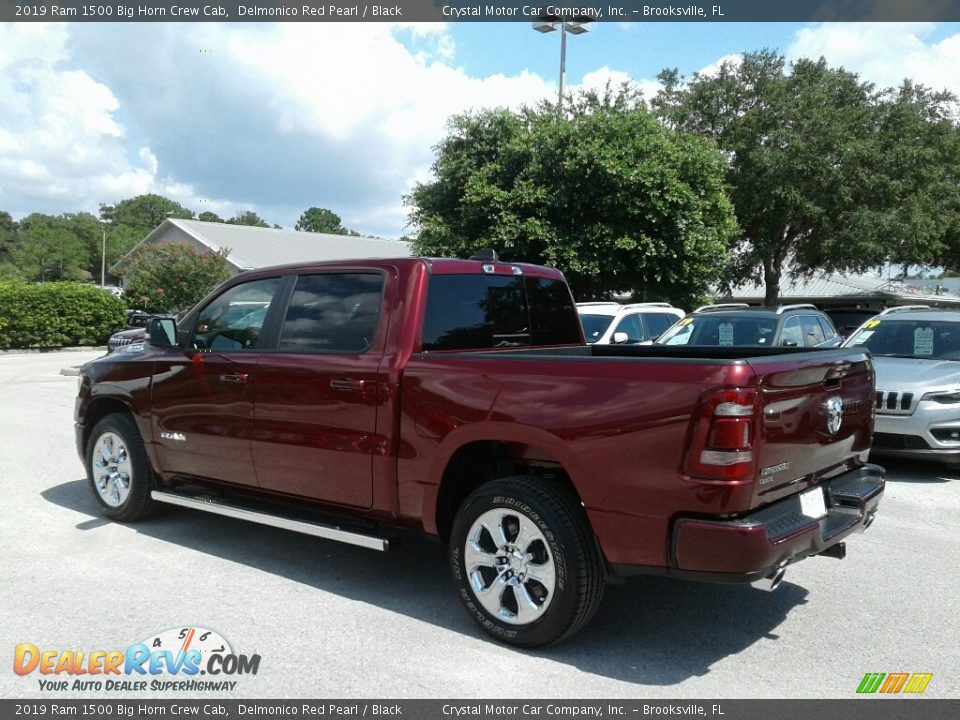 2019 Ram 1500 Big Horn Crew Cab Delmonico Red Pearl / Black Photo #3