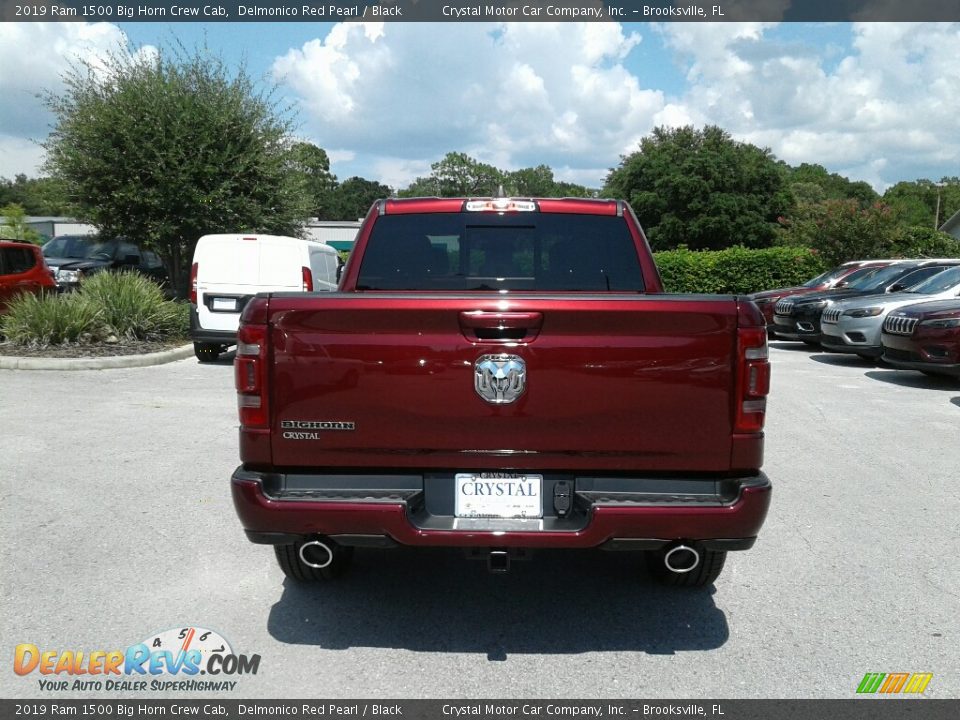 2019 Ram 1500 Big Horn Crew Cab Delmonico Red Pearl / Black Photo #4