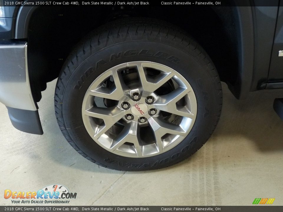 2018 GMC Sierra 1500 SLT Crew Cab 4WD Dark Slate Metallic / Dark Ash/Jet Black Photo #5