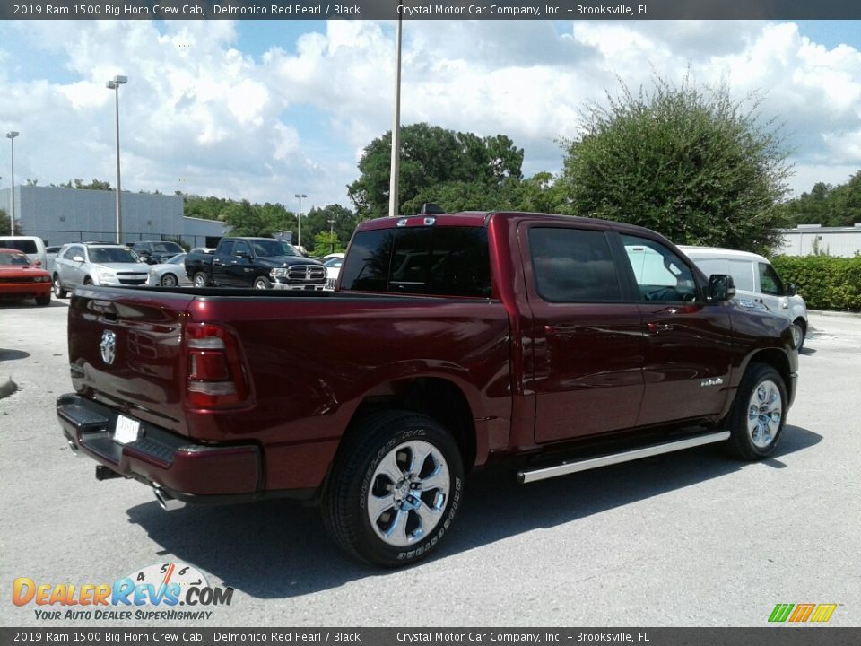 2019 Ram 1500 Big Horn Crew Cab Delmonico Red Pearl / Black Photo #5