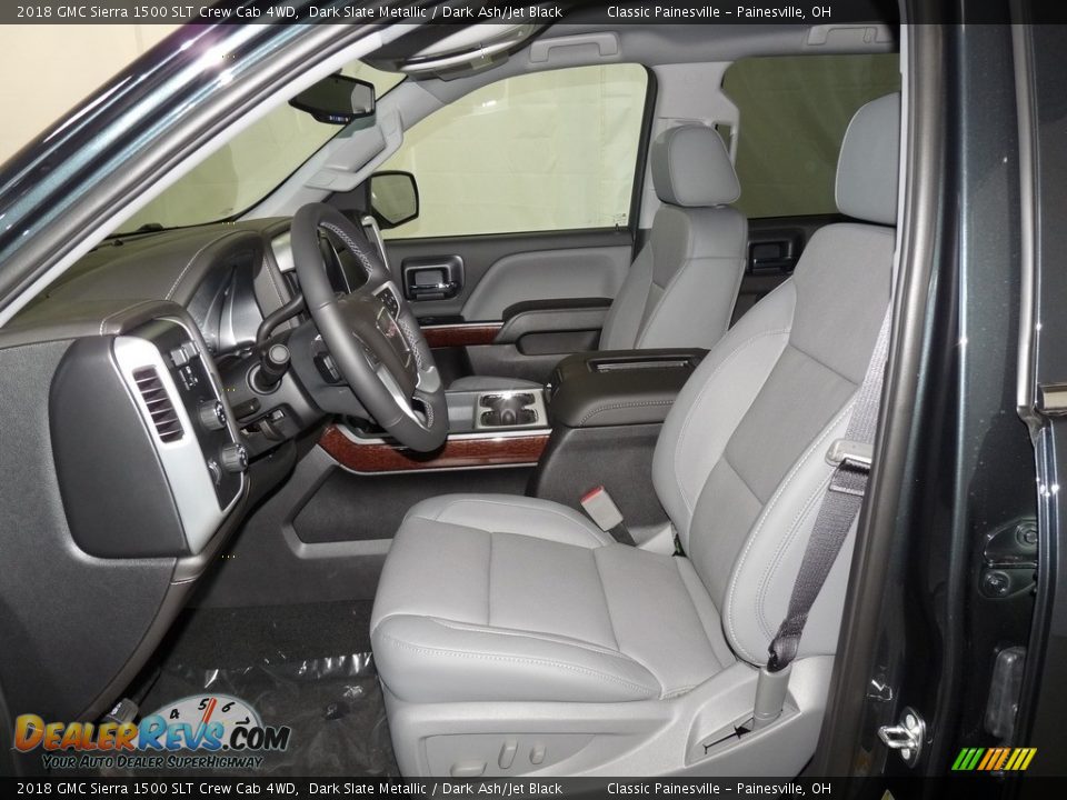 2018 GMC Sierra 1500 SLT Crew Cab 4WD Dark Slate Metallic / Dark Ash/Jet Black Photo #6