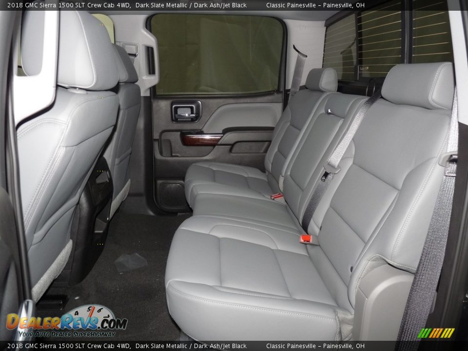2018 GMC Sierra 1500 SLT Crew Cab 4WD Dark Slate Metallic / Dark Ash/Jet Black Photo #7
